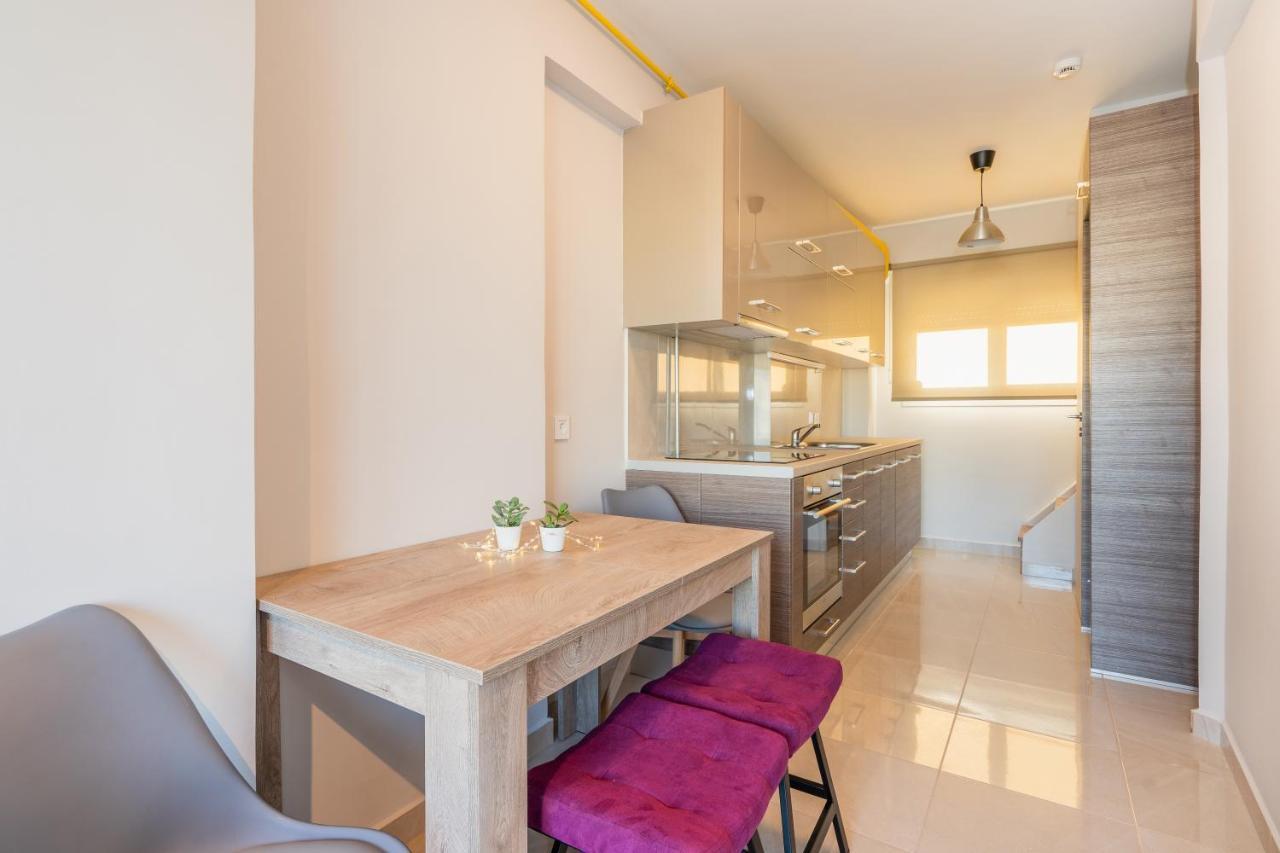 Sunny Penthouse W/ Acropolis View Next To Metro Apartment เอเธนส์ ภายนอก รูปภาพ